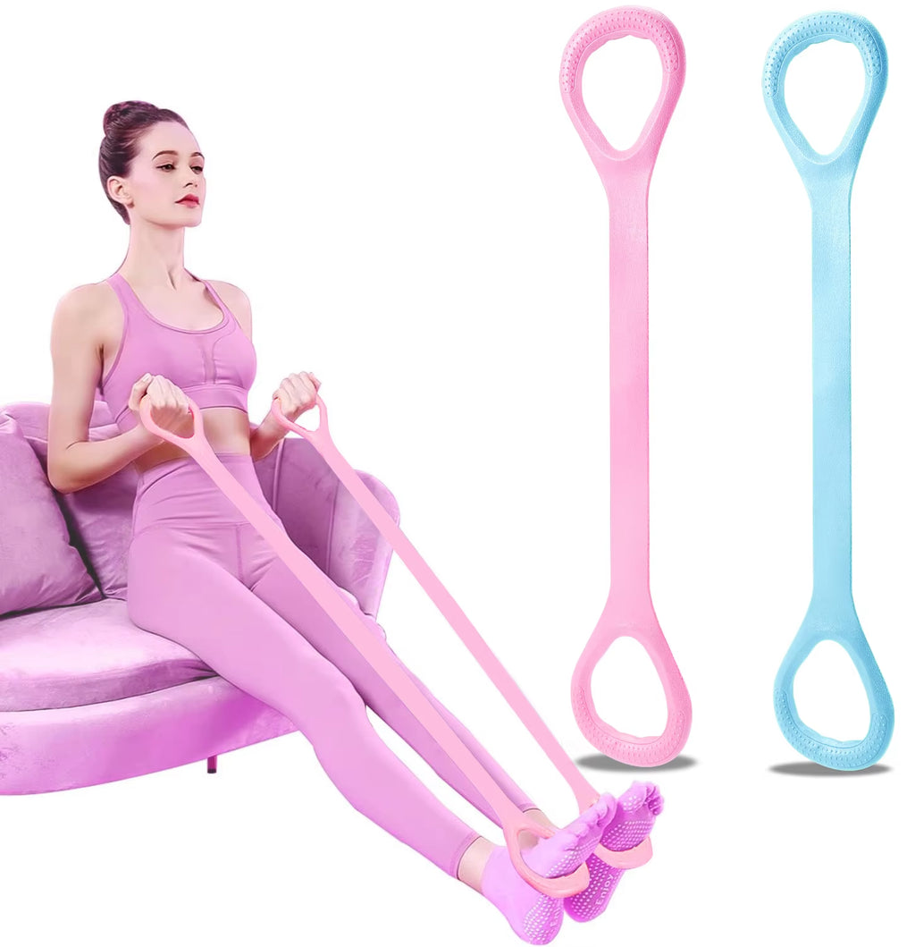 8 Fitness Workout Resistance Band Arm Back Shoulder Exercise Elastic Training Band Yoga Pilates Equipment